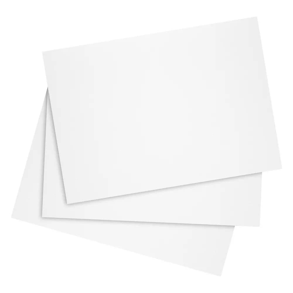 White Cardstock Thick Paper Blank Heavy Weight 110 lb Cover Card