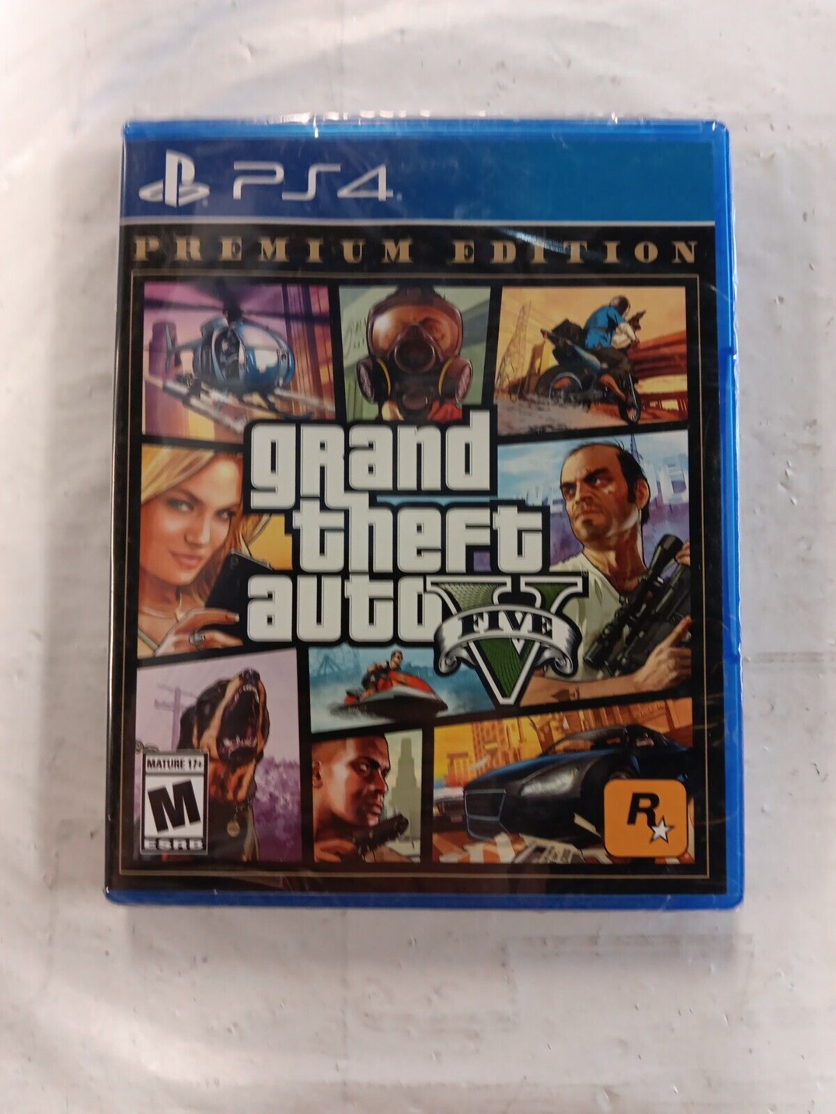 Grand Theft Auto GTA V For Playstation 4 PS4 Video Game Fun Race Sale  Premium