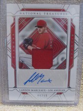 Landon Marceaux #DA-LM Auto 2022 Panini National Treasures Diamond Single 90/99