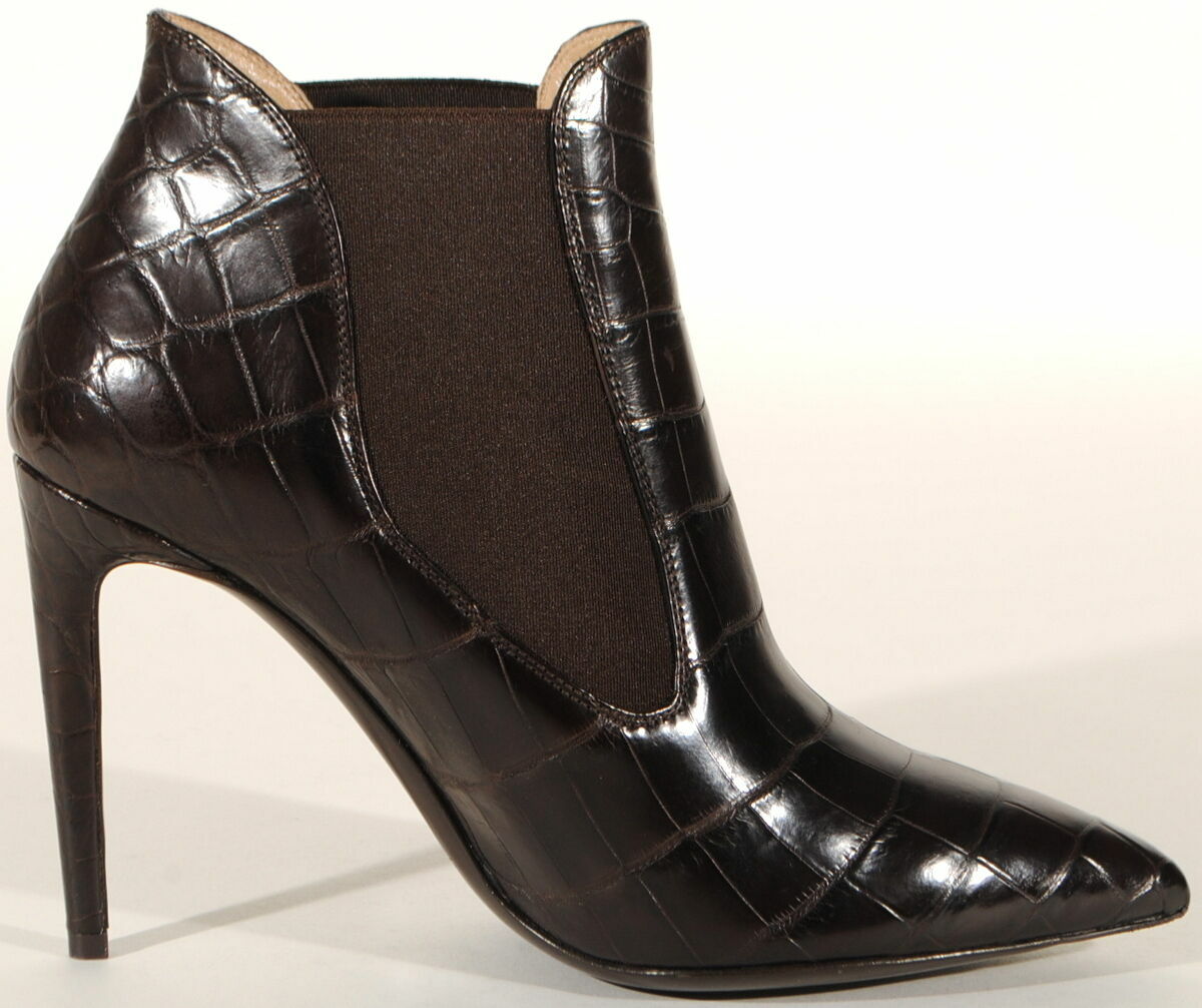 Purple Label Ralph Lauren Tallen Crocodile Ankle Boot 4