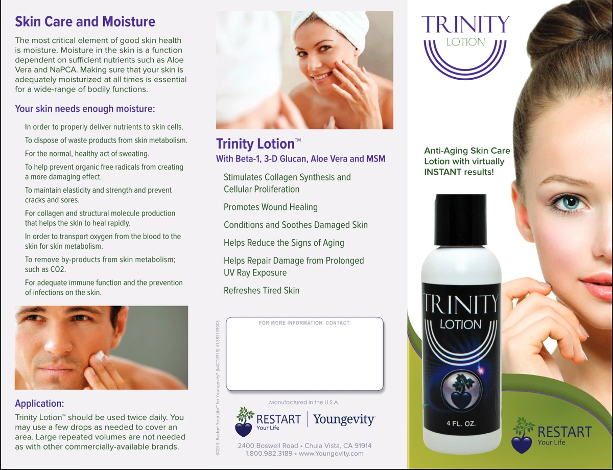 Trinity lotion on sale