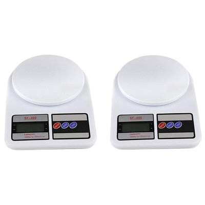 2 pcs  Digital Kitchen 1G/10Kg Food Scale Multifunction Weight Scale Electronic