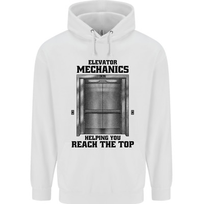 Elevator Mechanic Lift Engineer Kinder Kids Hoodie