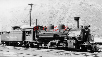 3D323 RP 1940s DENVER RIO GRANDE WESTERN RAILROAD LOCO #473 | eBay
