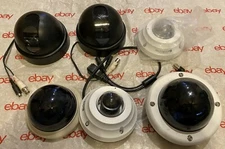 Lot of 5 Untested American Dynamics & Brickcom, Radio Shack Dome Cameras