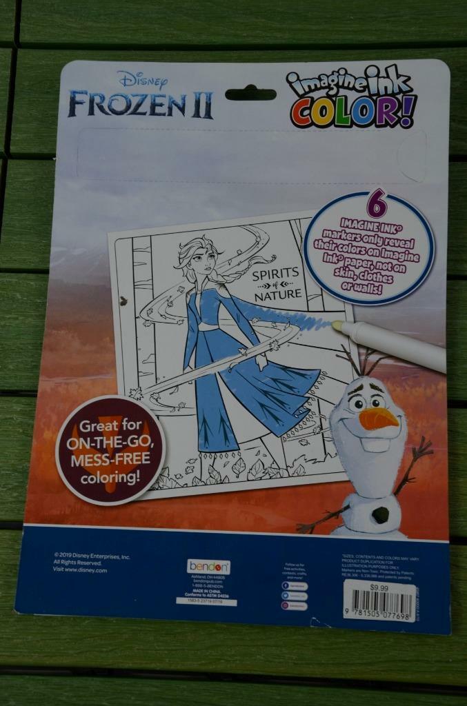 Disney+Frozen+2+Anna+and+Elsa+20-Page+Imagine+Ink+Imagine+Color+Pad