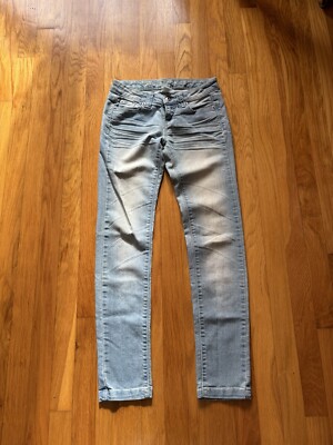 Blue Asphalt Skinny Jeans Size 0S