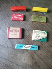 Vintage Lot Office Desk Supplies Swingline, Rexel, Brunswick, Bostitch, Scripto