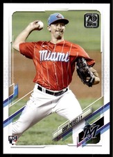 2021 Topps Update Cody Poteet Rookie Miami Marlins #US108