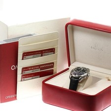 OMEGA SEAMASTER RAILMASTER 2812.52.37 42mm SS Black Dial Chronograph #C883