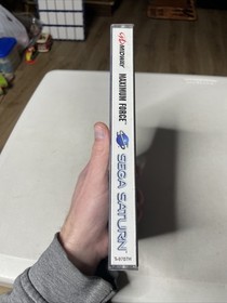 Maximum Force (Sega Saturn, 1997) CIB Complete W/ Manual + Reg Card + Foam