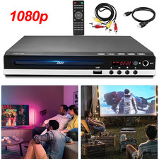 1080p DVD Player All Region Free DVD CD USB Player with HD RCA Output US C7N0