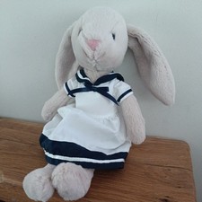 Jellycat Sailing Lottie Bunny Sailor Outfit - Rare Retired Excellent Condition 