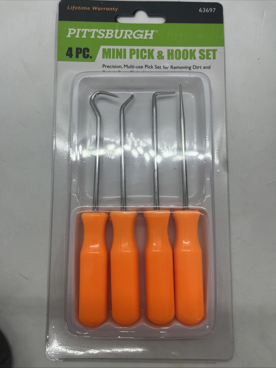 4 piece Mini Pick & Hook Set - Hans