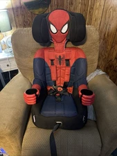 KidsEmbrace Spider-Man Combination Harness Booster Car Seat - Marvel Spider-Man