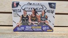 FACTORY SEALED - NEW- 2025 Panini PRIZM WNBA Mega Box White Seismic