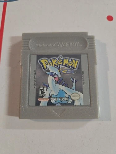 Pokemon Silver Version Game Boy Cartridge Nintendo