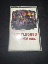 NIRVANA - Unplugged In New York, 1994 cassette, EX cond.