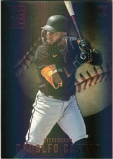 2022 Panini Capstone Red #29 Rodolfo Castro Pittsburgh Pirates