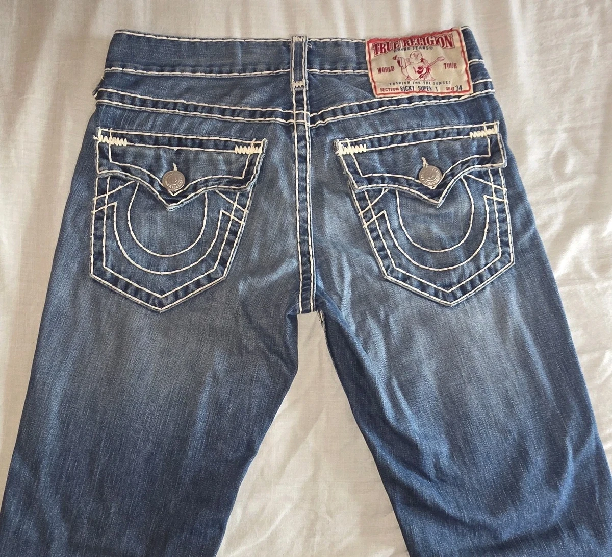 True Religion Ricky Men's 34 in Inseam Jeans for sale | eBay