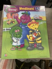 Mattel Tray Puzzle "Barney  Friends" C0183 Sealed
