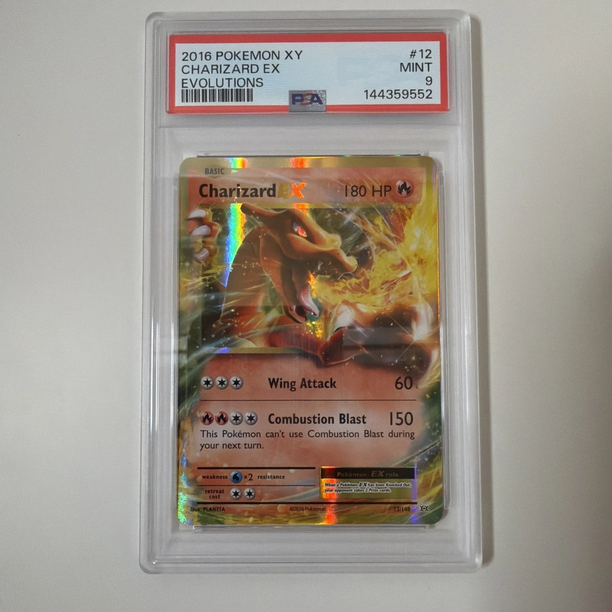 リザードン 2016 Charizad 2016 cgc9 2016 Pokemon Xy Evolutions 101 Full Art/m Charizard Ex PSA 9