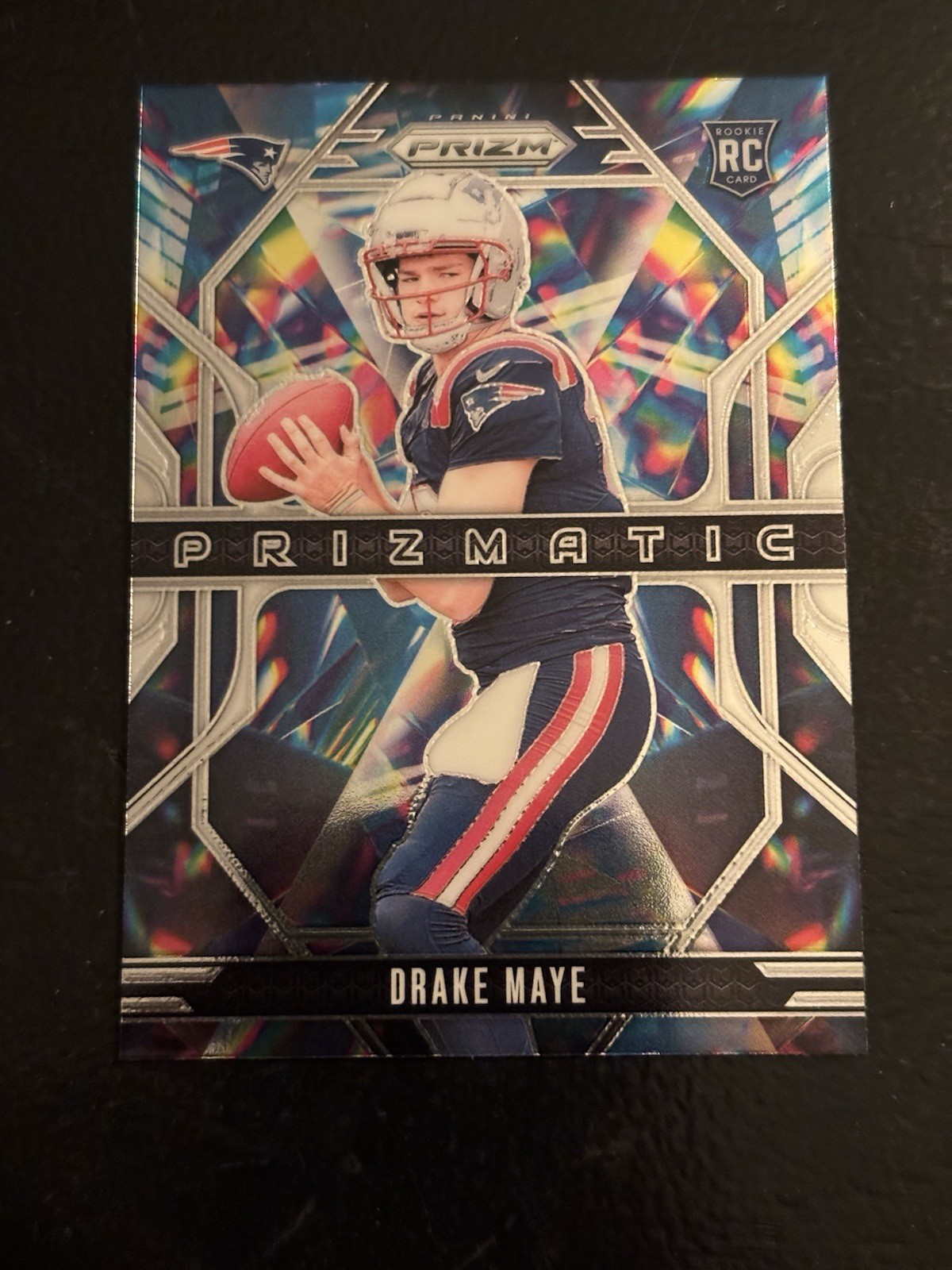 2024 Panini Prizm - Prizmatic Drake Maye #2 Silver Prizm (RC)