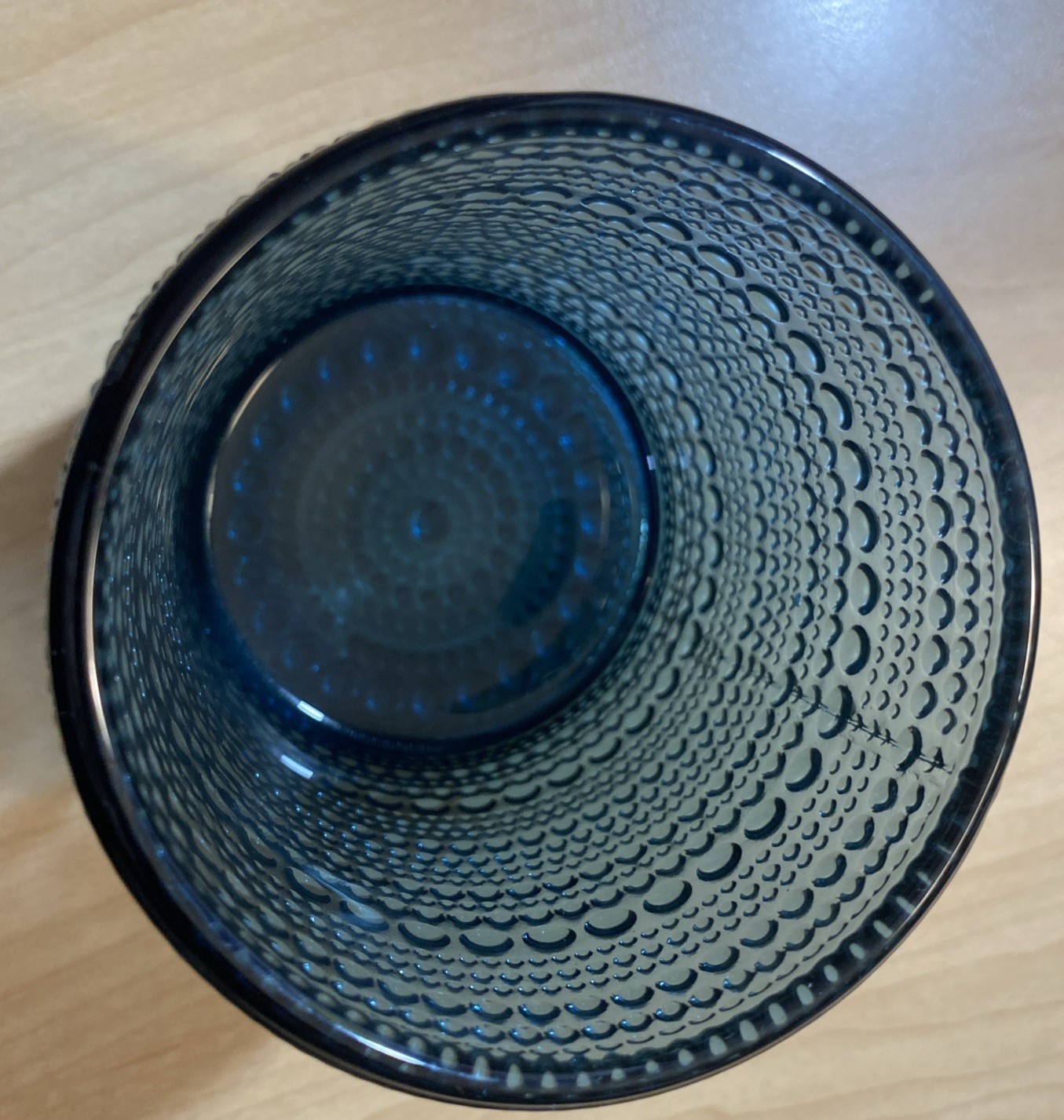 Fortessa D&V Jupiter Double Old Fashion Glass 10 Ounce Set 5 Cornflower Glass