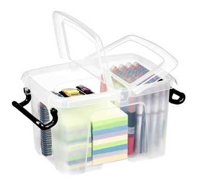 CEP Strata Smart Box HW60 Aufbewahrungsbox anklemmbare Tragegriffe 6 Liter trans