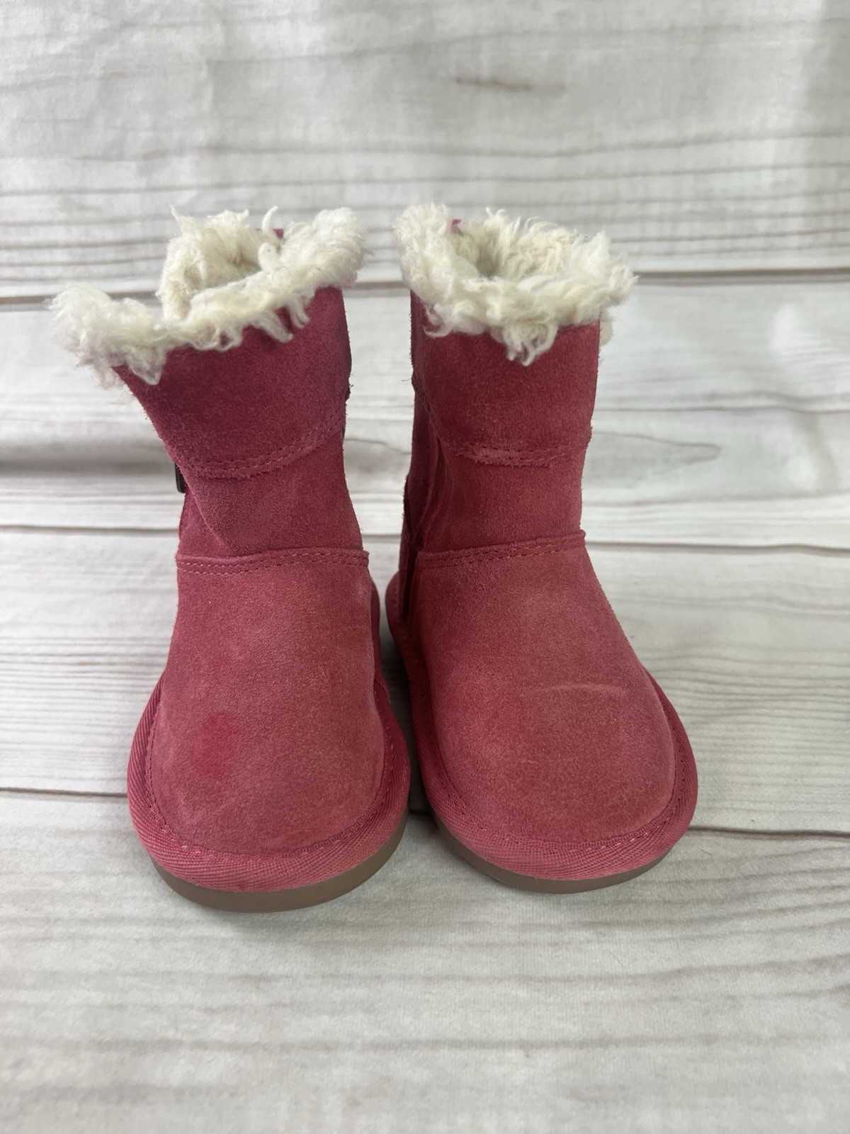 Koolaburra by UGG Aribel Short Pink Boots Toddler Girls Size 5