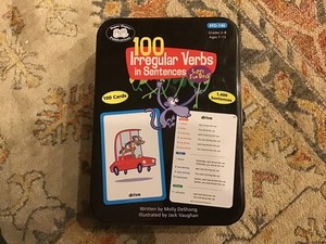 100 Irregular Verbs in Sentences: Fd146 by Molly DeShong Super Fun Deck