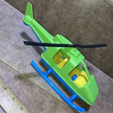 Vintage American Plastic Toys Inc #0870 Helicopter Vehicle Toy
