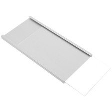 Name Plate Holder: Aluminum Office Nameplate Holder - Wall or Door Mount Name