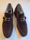 Cesare Paciotti Men’s Espresso Brown Suede Loafers Size 10.5 US (43.5) Pristine — photo 3