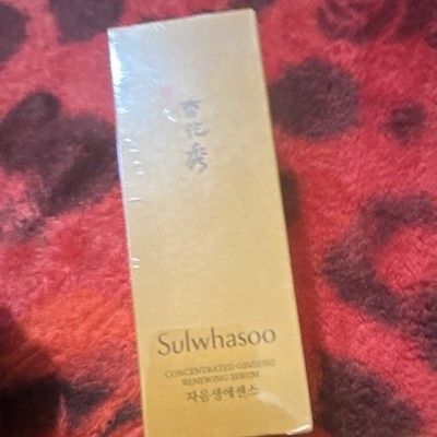 Sulwhasoo Concentrated Ginseng Renewing Serum for Wrinkles Face 50ml