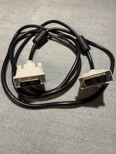 6ft DVI-D Dual Link Male to Male Monitor Cable w/Ferrite Cores 24 1 Pin HDTV PC