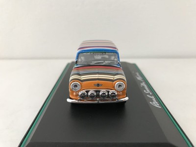 Paul Smith Mini ストライプミニカー Paul Smith Custom 1/43 MINI Cooper Multicolor Stripe GB