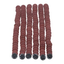 150 Pack 2" Roll Lock Die Grinder Sanding Discs 60 Grit Medium Torque Sand Discs 0.13 per gallon