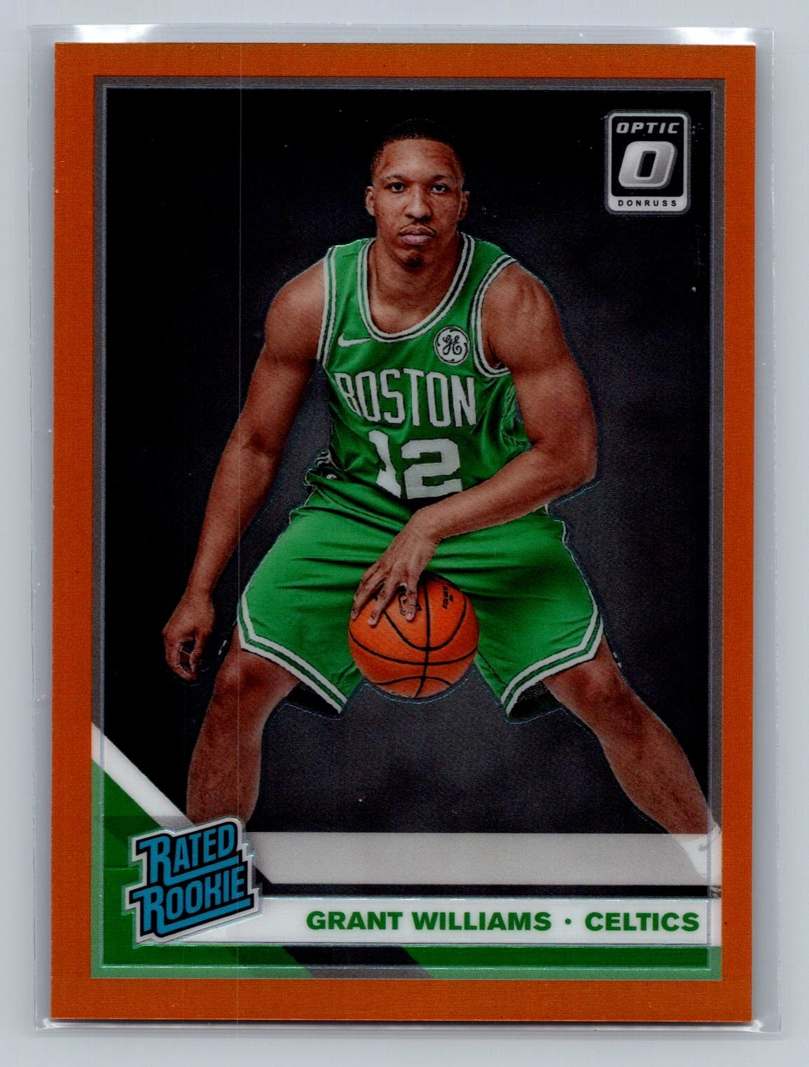 2019-20 Donruss Optic Grant Williams Orange #056/199 Rookie #157