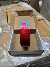Conspicuity Tape DOT-C2 Approved Reflective Trailer Red White 2  x150  -1 Roll
