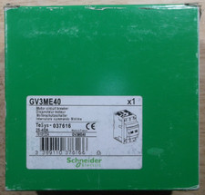 SCHNEIDER ELECTRIC GV3ME40 MANUAL MOTOR CIRCUIT BREAKER 25-40A NEW