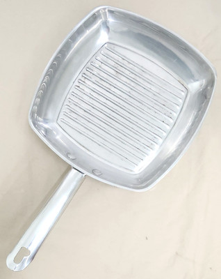 Wolfgang Puck Cafe Collection 10'' Square Grill Pan 18-10 Stainless Steel China