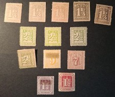 Altd. Staaten, Hamburg, kleine ungebrauchte Zusammenstellung