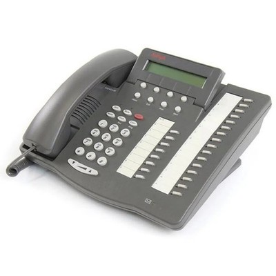New Avaya Wall Mount or Office Desk Phone 6424 + M Landline Gray 12'' Cord 