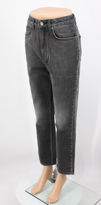 Ksubi Chloe Wasted DAMEN JEANS CROPPED GRÖSSE 26 UK 8 SCHWARZ UVP £150 IB