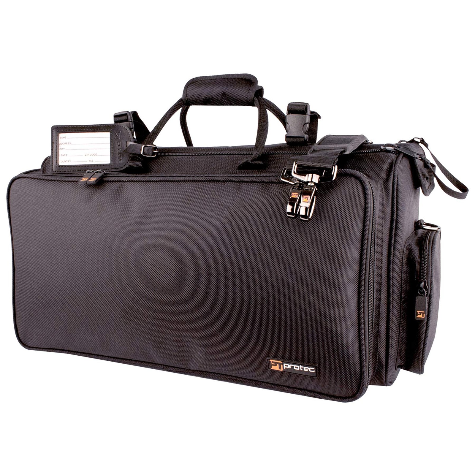 Pro Tec PL238 housse trompette sac étui de transport rigide noir léger