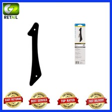Classic 4-Inch Nail-On Black Aluminum House Number 1 - Weather-Resistant Signage