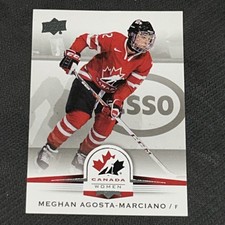 MEGHAN AGOSTA-MARCIANO  Rookie 2014 UD Team Canada Women #147 FREE combined Ship