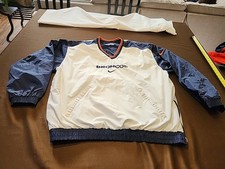 Denver Broncos Nike Vintage Reversible Pro Line Pullover Jacket Men  s Sz XL 90s