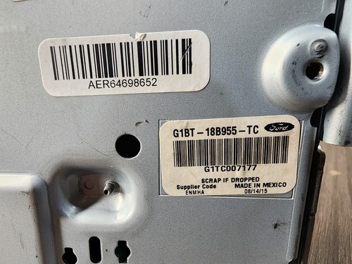 2016-2019 Ford Fiesta Information Display GPS/TV Screen G1BT-18B955-TD OEM - Foto 4 di 13